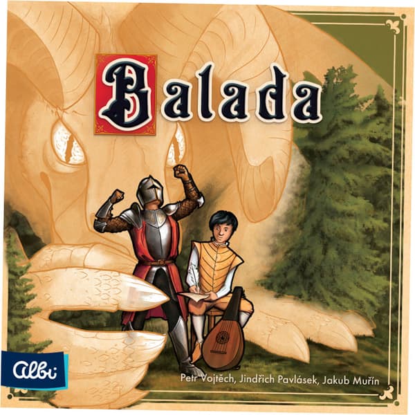Balada. Brætspil. Albi