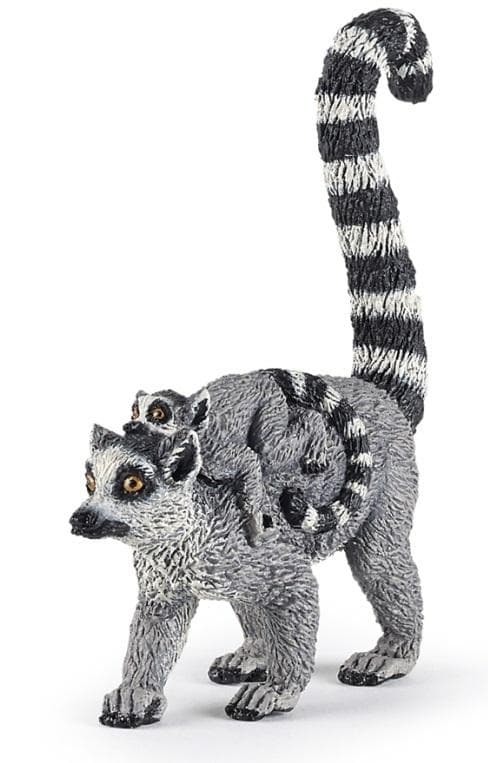 Lemur med en unge