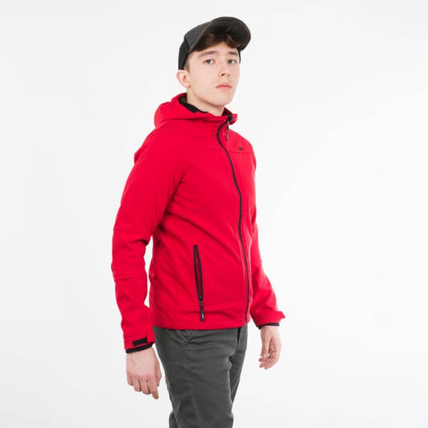 CMP Kid Jacket Fix Hood barnvandringjacka röd 98