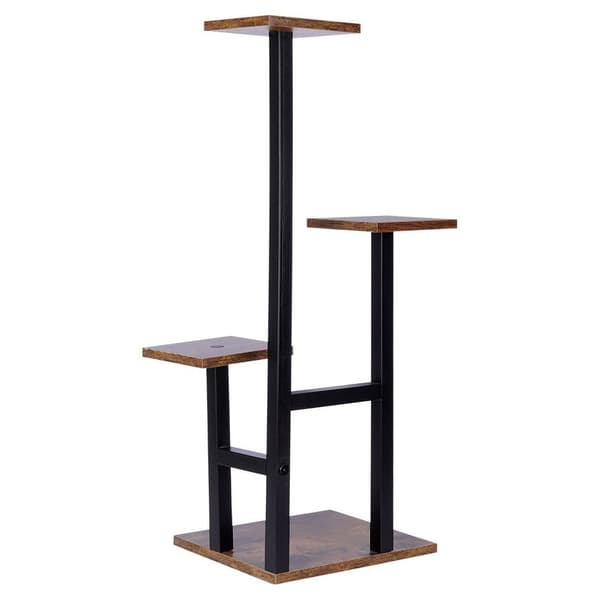 Metallblomsterställ 4-nivå 84 cm