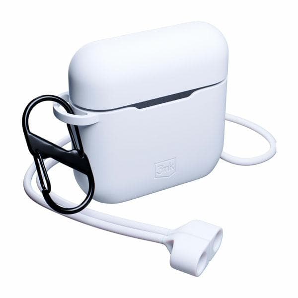 3mk Silikonhörlursfodral för AirPods 3:e generationen, vit
