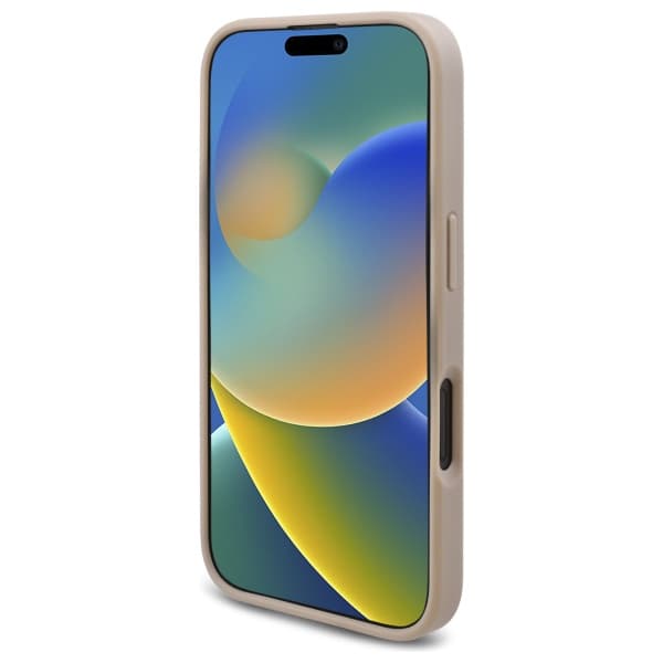 Guess New 4G Triangle-skal till iPhone 16 Plus, Vitt