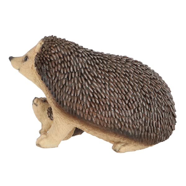 Igelkott och liten igelkottfigur, höjd 10,8 cm