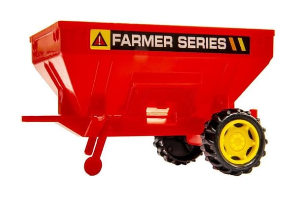 Traktor med släpvagn