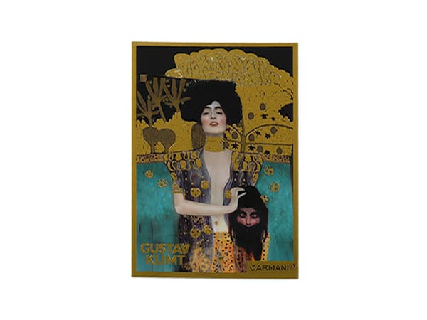 Sæt med 12 postkort - G. Klimt, Judith (CARMANI)