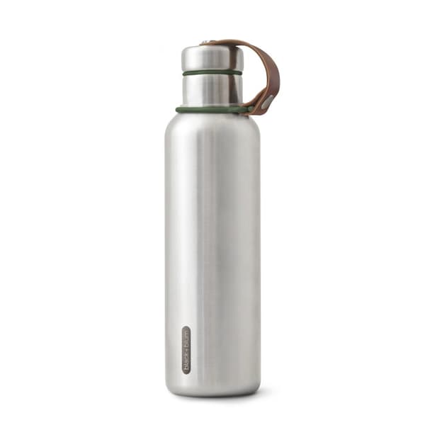 750 ml termoflaske, olivengrøn / Sort+Blum
