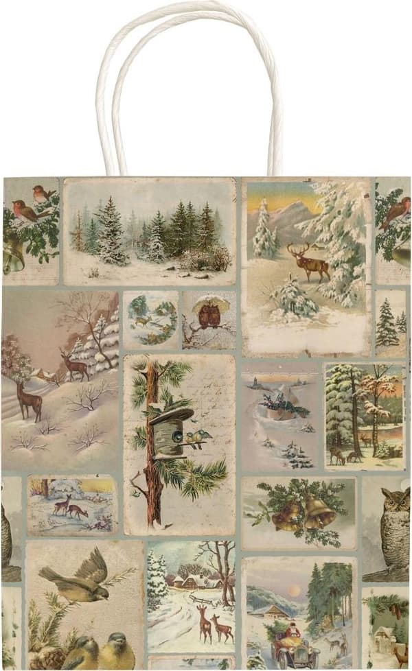 Dekorativ taske A5 STBAG148 Vinter