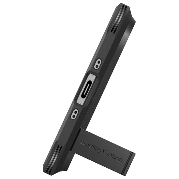 Spigen Tough Armor "T" MAG MagSafe-etui til iPhone Air, sort