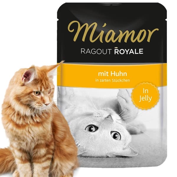 Miamor Ragout Royal - våtfoder för katter kyckling i gelé 100g