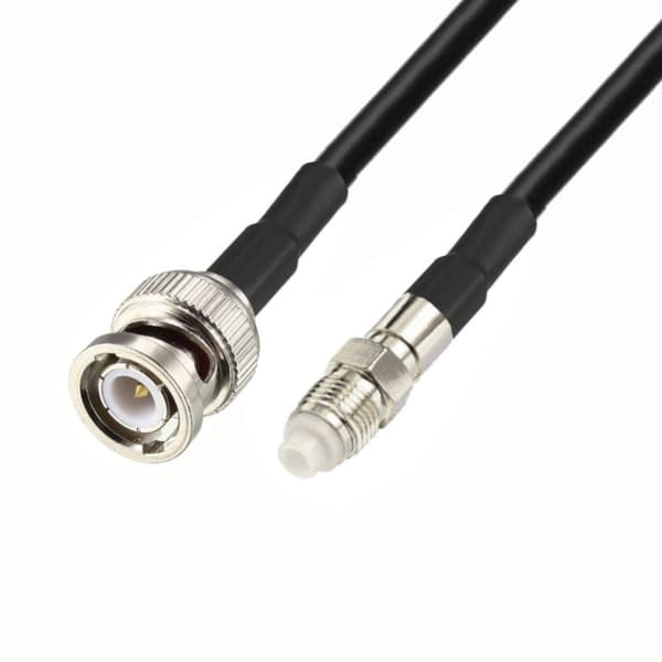 BNC/wt/FME/gn antennekabel LMR240 2m