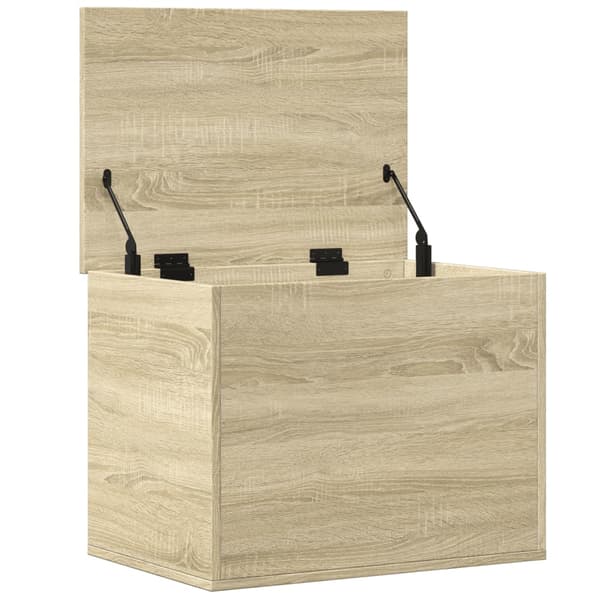 vidaXL kommode, Sonoma eg, 60x42x46 cm, træbaseret materiale