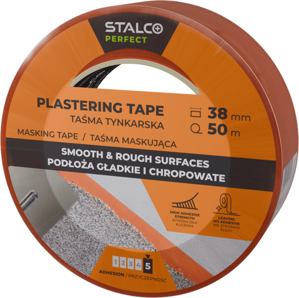Stalco-rappausteippi 38 mm x 50 m S-38462