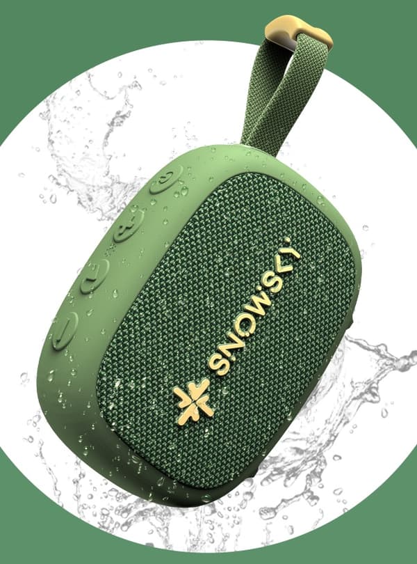 FiiO Snowsky Anywhere - vit - Bärbar Bluetooth-högtalare