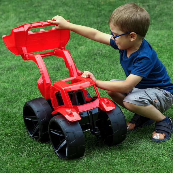 Maximus bulldozer röd 64500