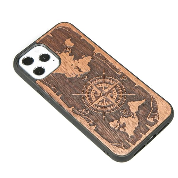 Träskal till iPhone 12 Pro Max WIND ROSE MERBAU