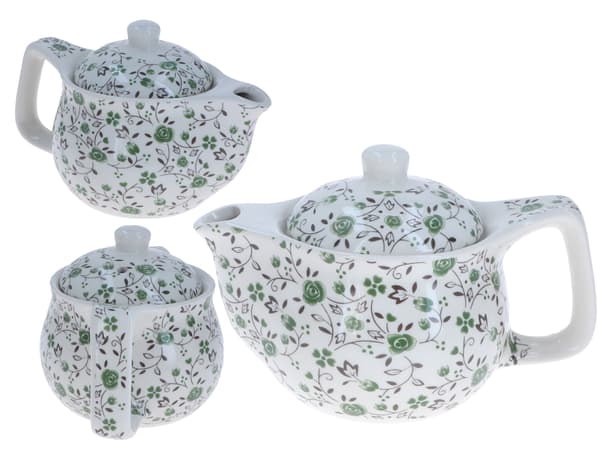 Keramisk elkedel med infuser