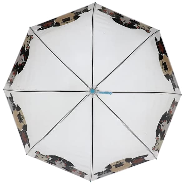 Transparent paraply Hundar 86,5 cm