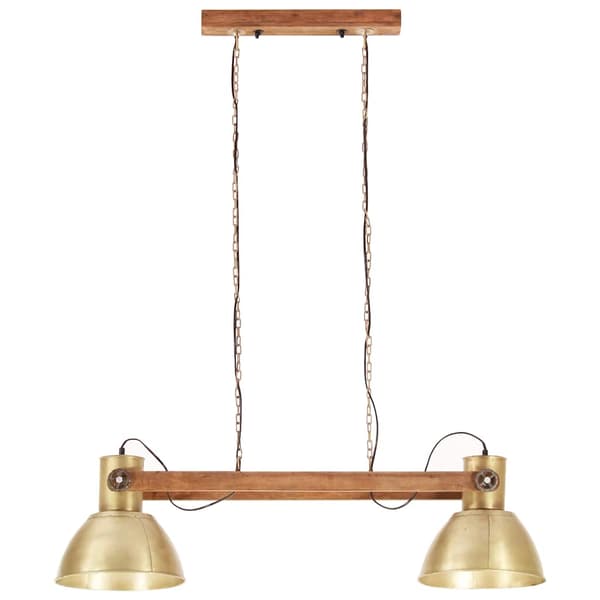 vidaXL industriel pendellampe, 25 W, messing, 109 cm, E27
