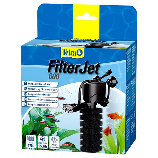 Tetra FilterJet 550l/t - kompakt internt filter
