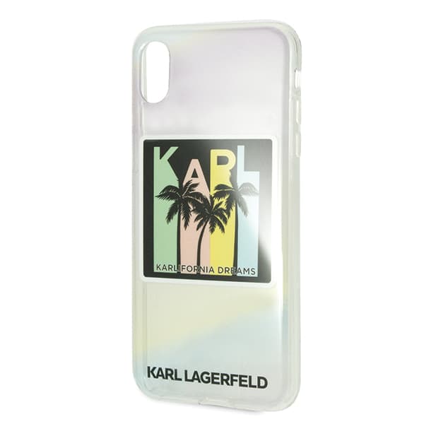 Karl Lagerfeld California Dreams-etui til iPhone Xs Max