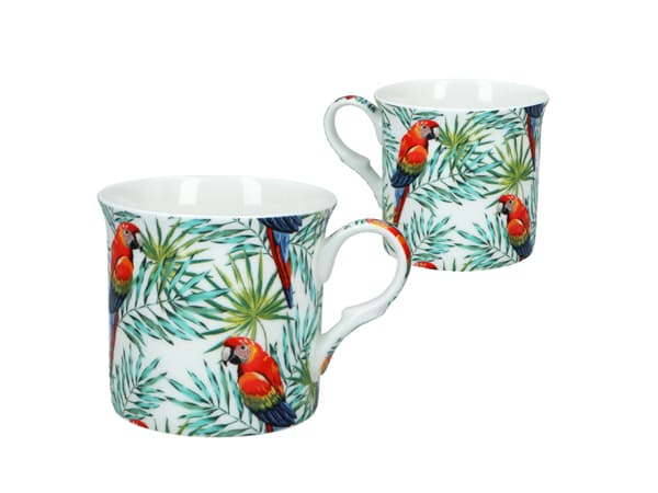 Sæt med 4 kopper - Tropics (FBCh)