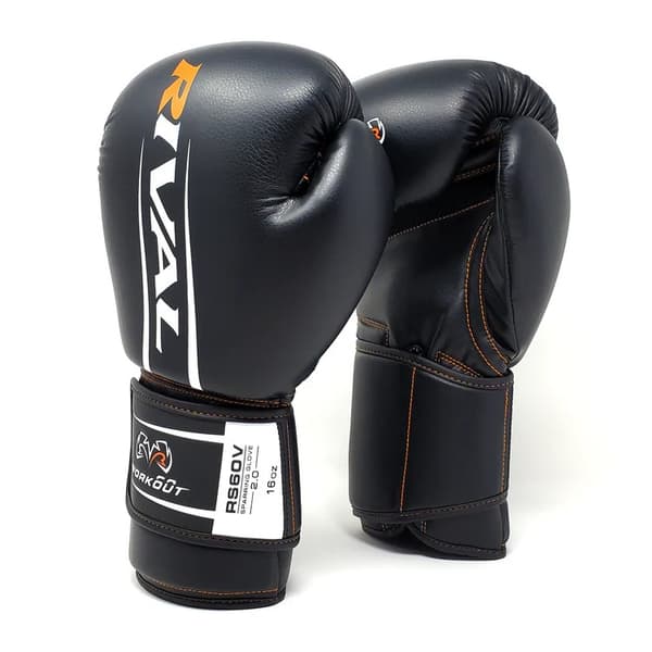 Rival RS60V Boksehandsker Sort 12OZ