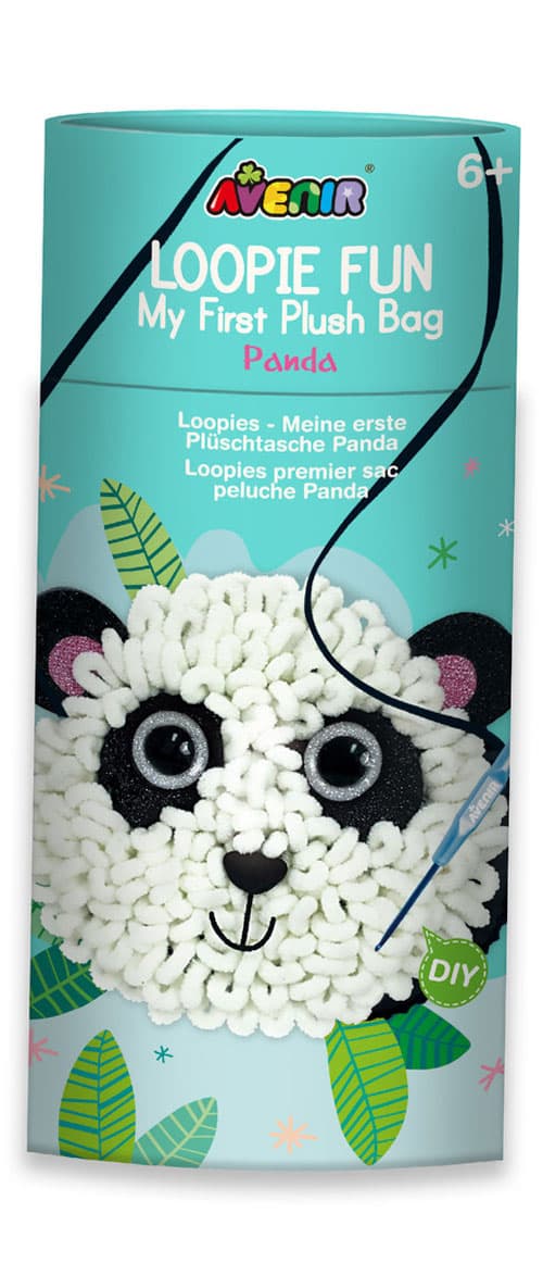 Ensimmäinen pehmolaukkuni. Panda