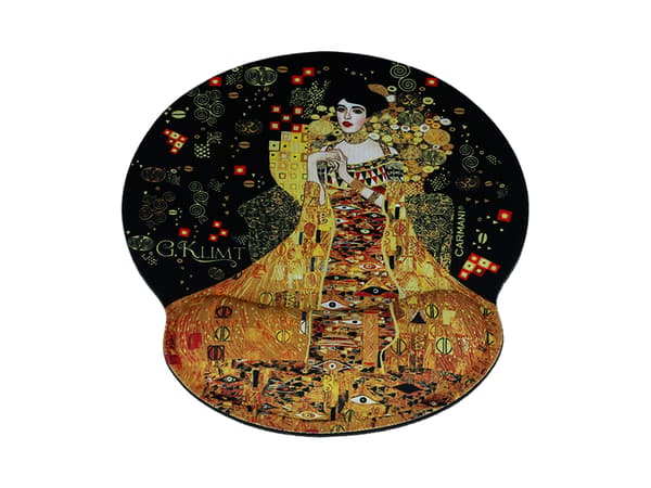Computermusemåtte med håndledsstøtte - G. Klimt, Adela (CARMANI)