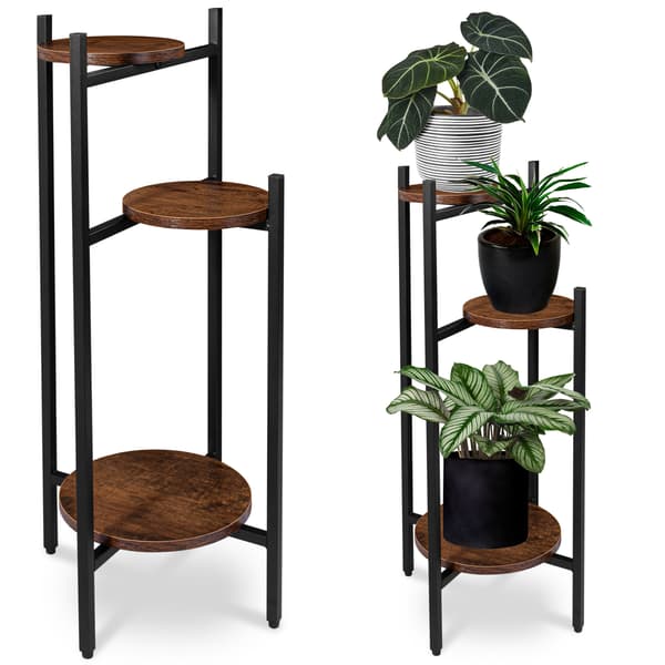 Tretorri Rustik loft stående blomsterstander