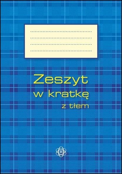 En firkantet notesbog med baggrund