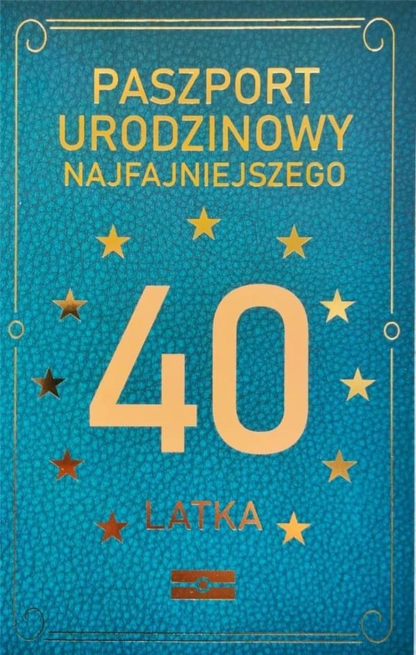 Fødselsdagskort 40