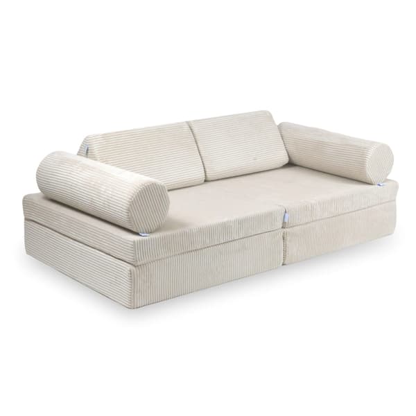 Montessori Premium Manchester Beige Leksoffa