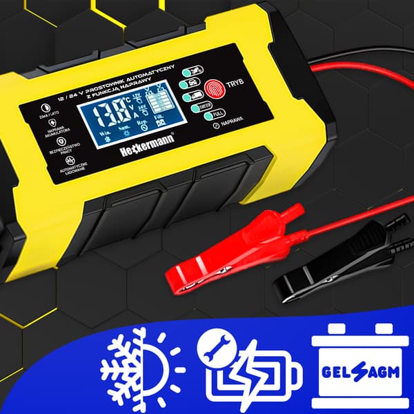 Heckermann 12V/24V billaddare