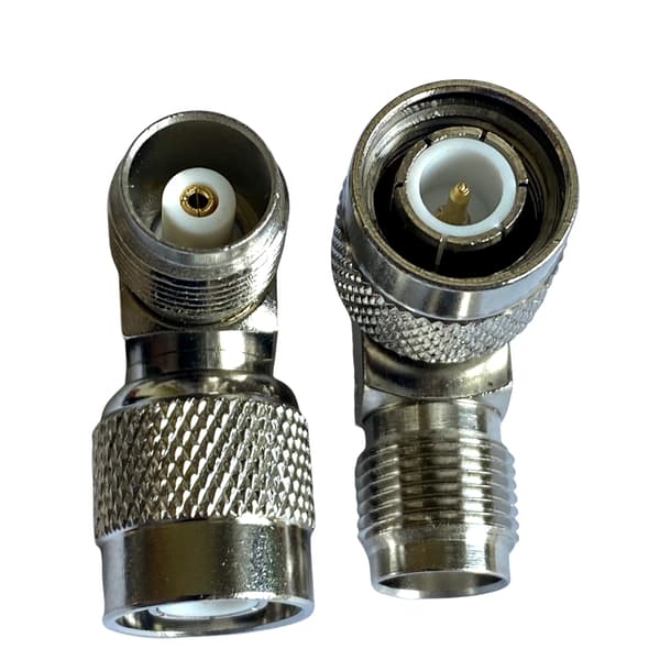 TNC-stik/TNC-fatning vinklet adapter
