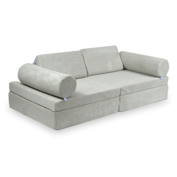 Montessori Premium Corduroy Grå Legesofa