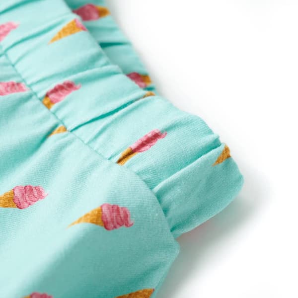 Barnkjol, ljus mintgrön, 104
