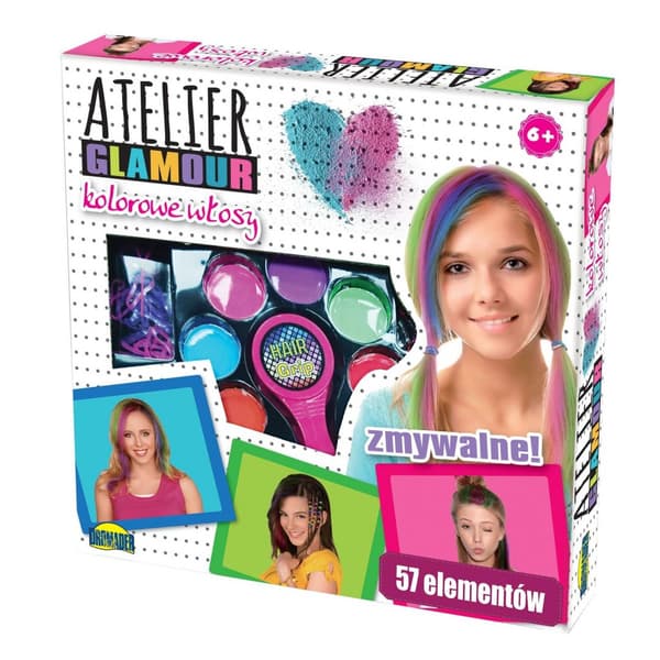 ATELIER GLAMOUR FARVERIGT HÅR 0010
