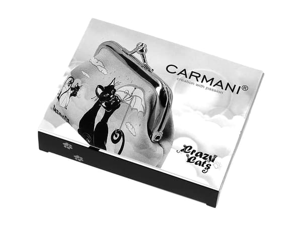 Carmani, liten plånbok - galna katter, Katter