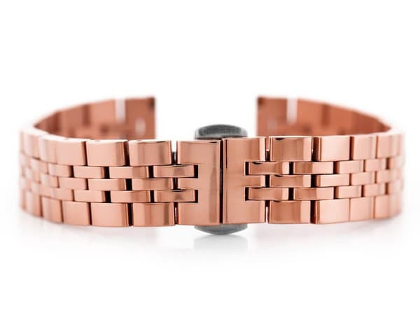 Armbånd Pacific Model 4 - rosaguld 16 mm