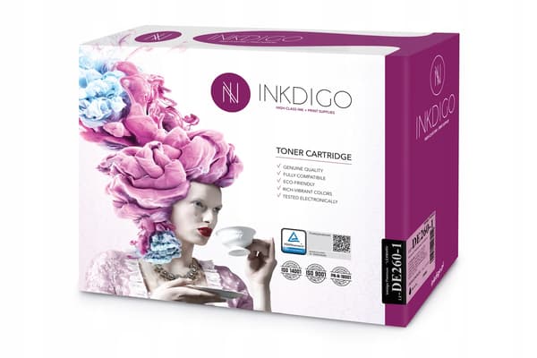 Inkdigo trumma E260X22G kompatibel med Lexmark E260 X264DN E360DN E462 E260D TÜV-certifierad