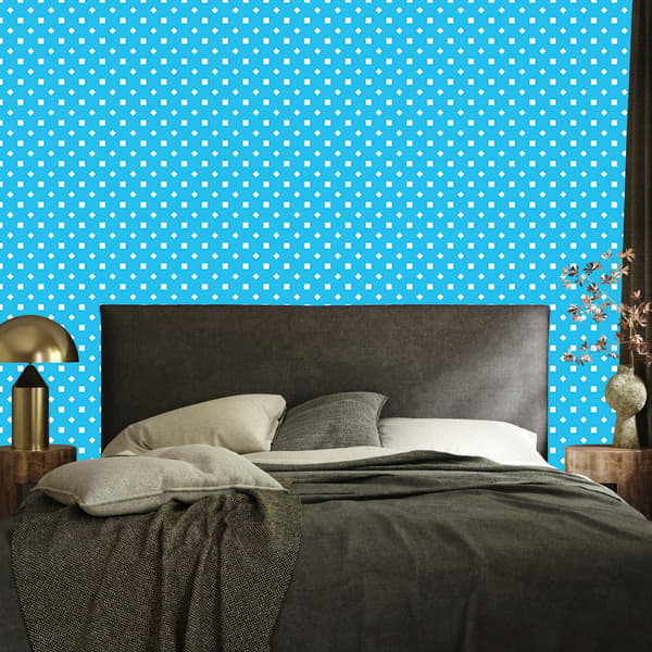 Azure ja Azure Dots -tapetti, Soft Forms 50x1000 cm
