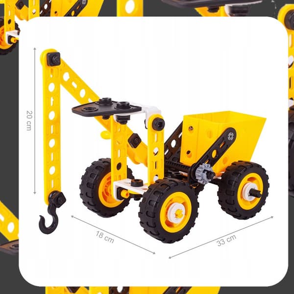 [pack][5] Byggklossar Fordon Mega Constructor 8in1 U472