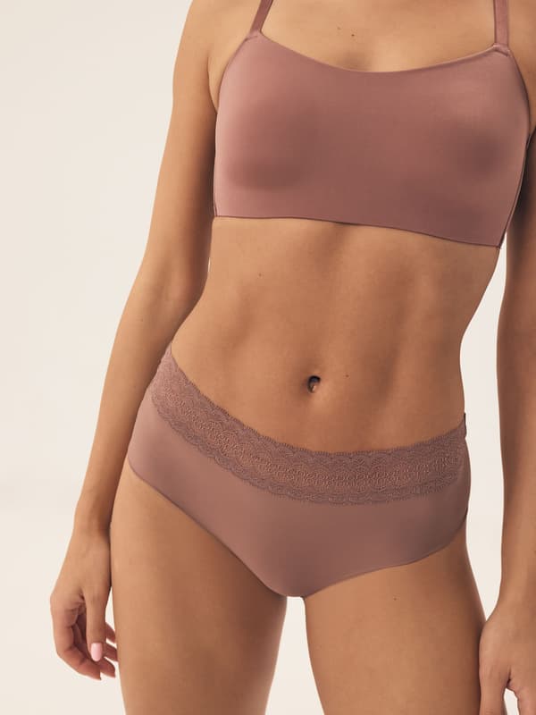 Polly högmidjade trosor 2-pack Henderson | Kräm, Beige M