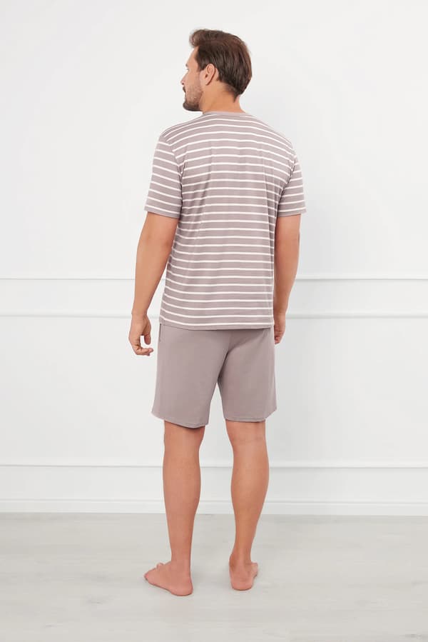 Bert herrpyjamas, korta ärmar, korta byxor M