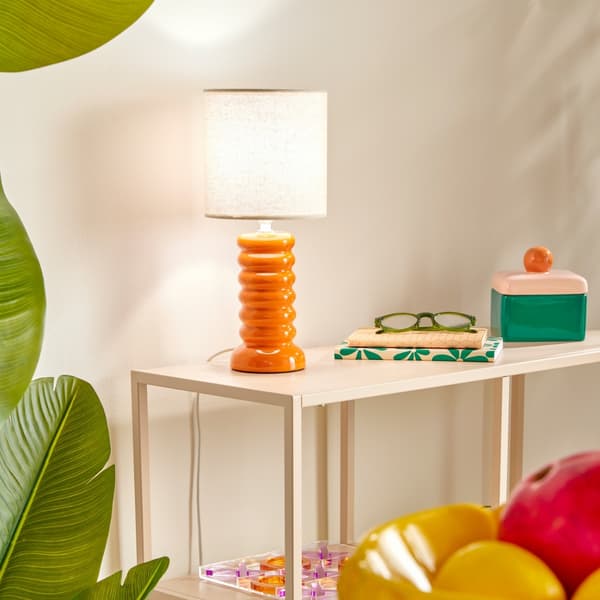 Vinas bordlampe 33 cm orange