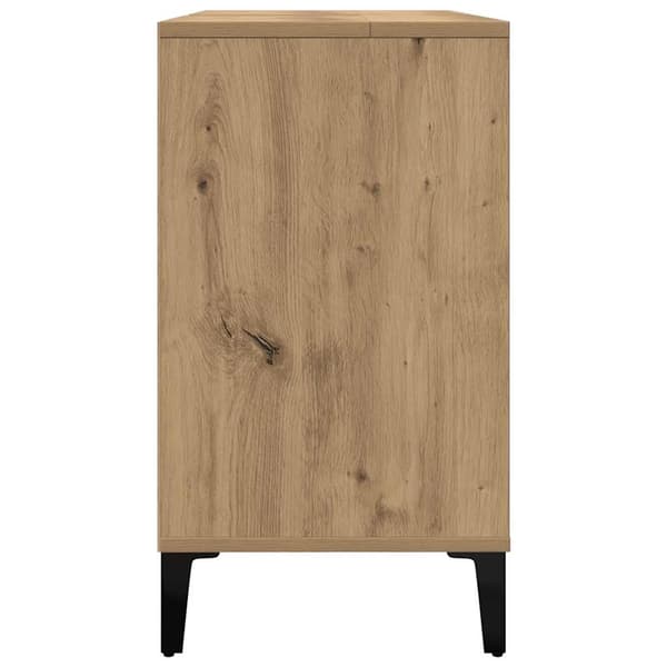 vidaXL håndvaskskab Artisan eg 80x33x60 cm