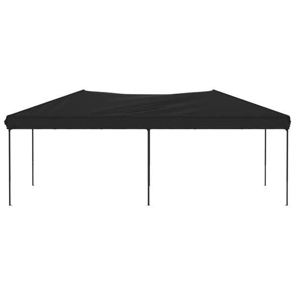 vidaXL foldbart festtelt sort 3x6 m