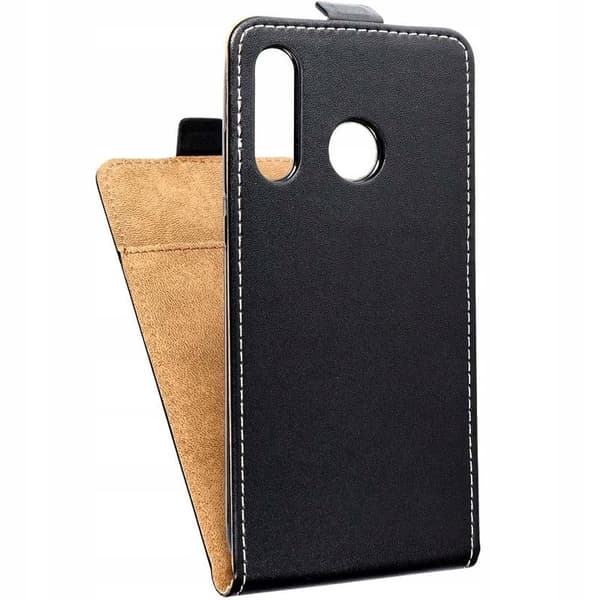 Flip-cover til HUAWEI P30 LITE Flexi sort + 9H GLAS