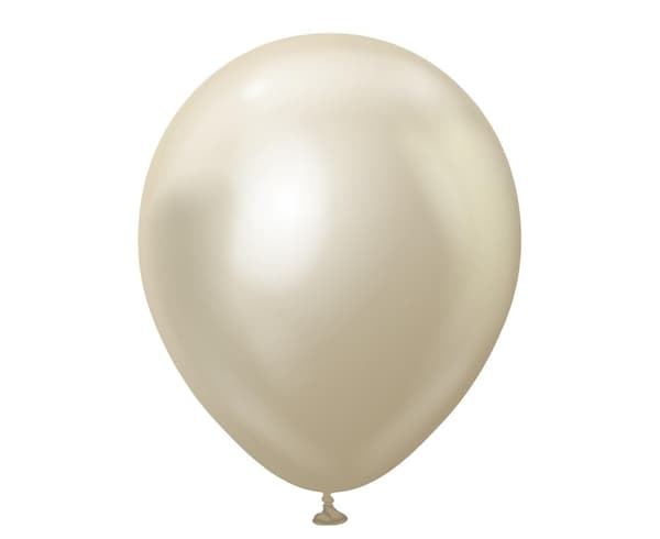 Spejl Hvidguldballoner 25 stk.