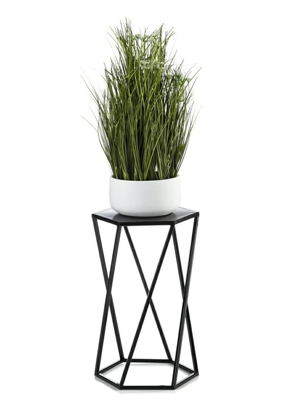 Blomstativ för växter svart 40 cm